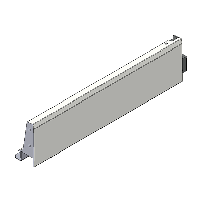 Perfil SA Derecho Antaro Blanco F350 | Kpro components