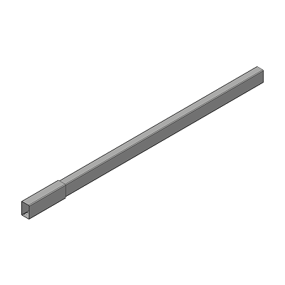 Varilla Cacerolero Antaro Derecha F50 Blanca | Kpro components