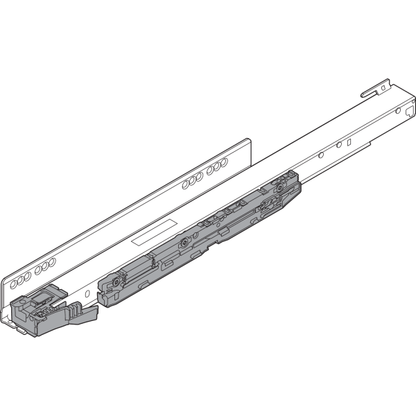 GUIA IZDA 40 KG BLUM LEGRA S F400 (750.4001S L)