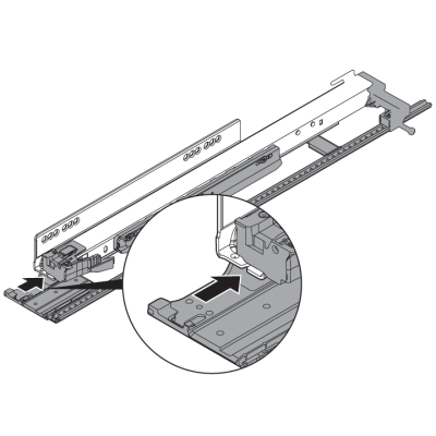 Estabilizador Legrabox Blum F45-65 | Kpro components