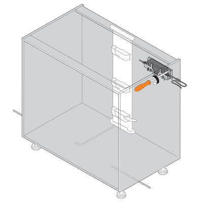 Soporte Transformador Pared Z10NG120 | Kpro components