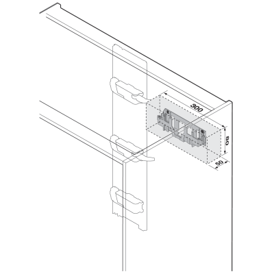 Soporte Transformador Pared Z10NG120 | Kpro components