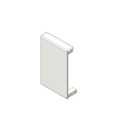 Fijación Frontal Cajón Interior Antaro Blanco Izquierda | Kpro components