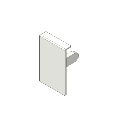 Fijación Frontal Cajón Interior Antaro Blanco Derecha | Kpro components