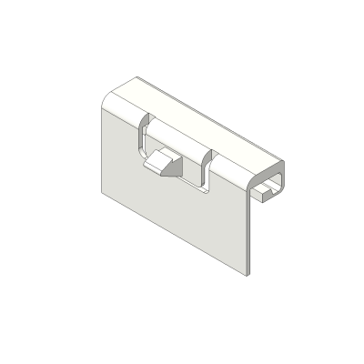 Tirador Cajón Interior Antaro ZIF.80M7 Blanco | Kpro components
