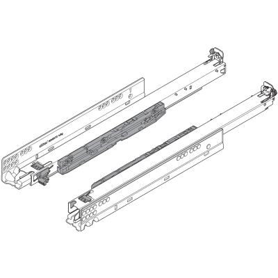 Guías Movento Tip-On 40kg F60 760H6000S | Kpro components