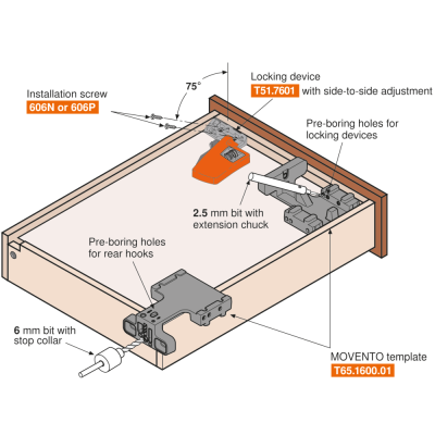 Acoplamiento Movento Izquierdo T51.7601 | Kpro components