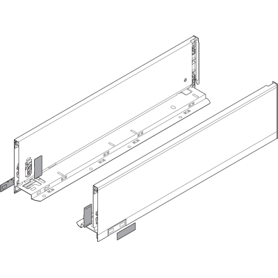 Perfiles C Legrabox Blanco F500 770C5002S | Kpro components