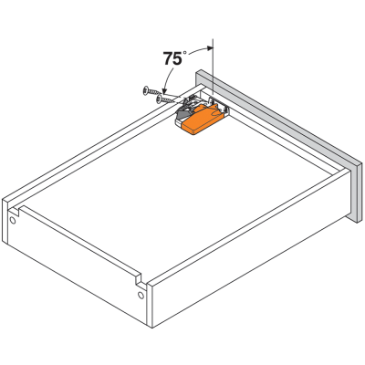 Plantilla Movento/Tandem T65.1000.02 | Blum | Kpro componentes