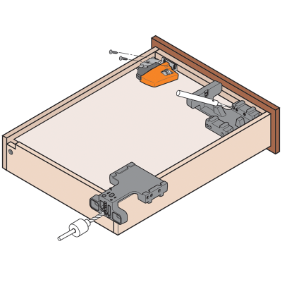 Plantilla Movento/Tandem T65.1000.02 | Blum | Kpro componentes