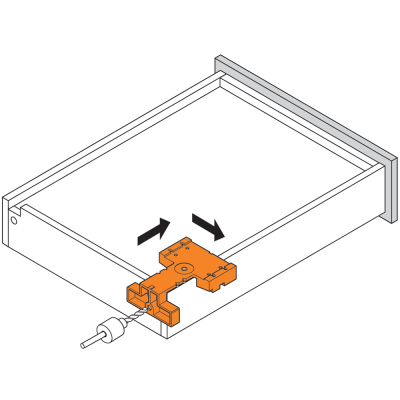 Plantilla Movento/Tandem T65.1000.02 | Blum | Kpro componentes