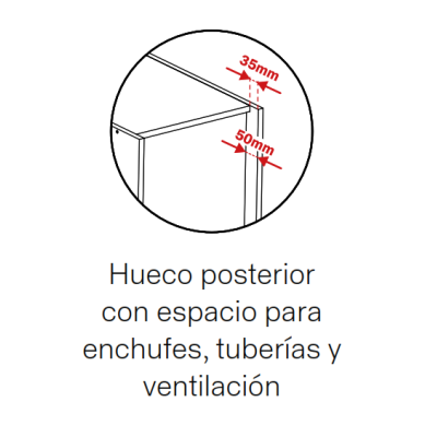Módulo Merino 16HD Alto 900x800x330 | 2 baldas | Kpro componentes