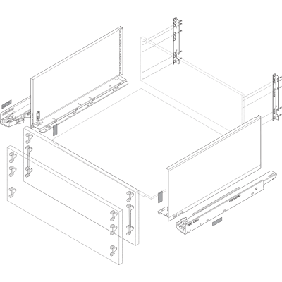 Cacerolero Legrabox Orion Perfil C 50 | Kpro components