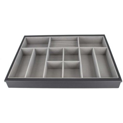Bandeja cuero antracita extensible 464-514mm | Kpro componentes