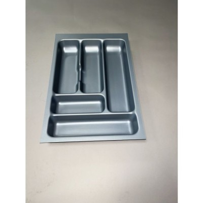 Cubertero Blum 70mm gris | Para cajones | Kpro componentes