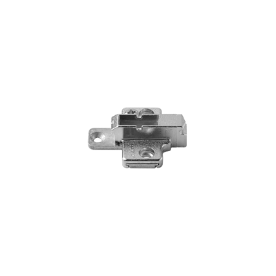 CLIP Base, en cruz, 6 mm, Cinc, Tornillos Euro
