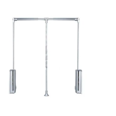 Colgador abatible antracita amortiguado 450-600mm | Kpro componentes