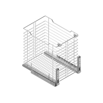 Cesta ropa extraíble Quadro | 30kg | Kpro componentes