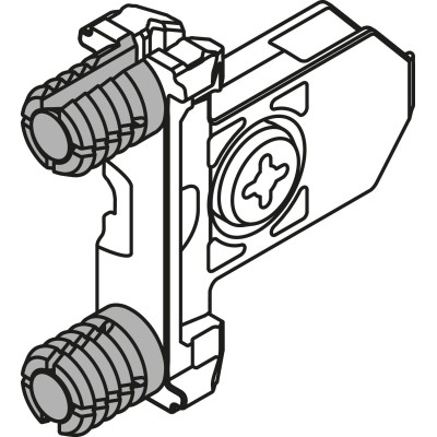 Fijación Frontal Insert Blum ZSF.39A2 | Kpro components