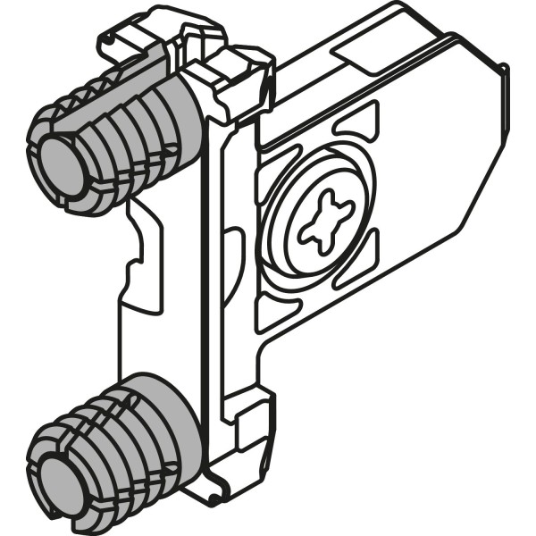 FIJACIÓN FRONTAL INSERTA BLUM (ZSF.39A2)