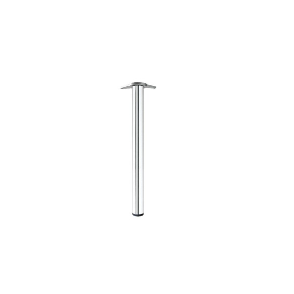 PATA MOSTRADOR-PENÍNSULA REDONDA 900-930 D60 ANODIZADO INOX