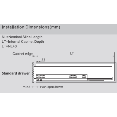 Kit Caj DTC Push MagicStar+ Antracita 172x350 | Kpro components