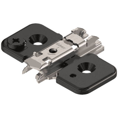 CLIP Base, en cruz, 0 mm, Acero, Tornillos, AA: excéntrica