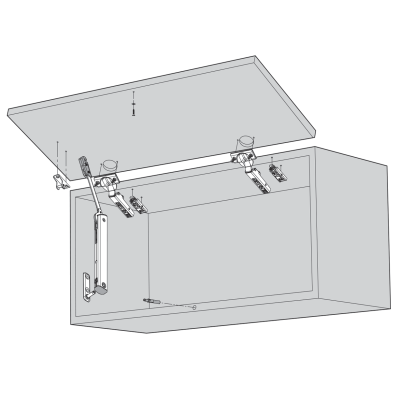Fijación Frente HK-XS Atornillar 20K4101 | Kpro components