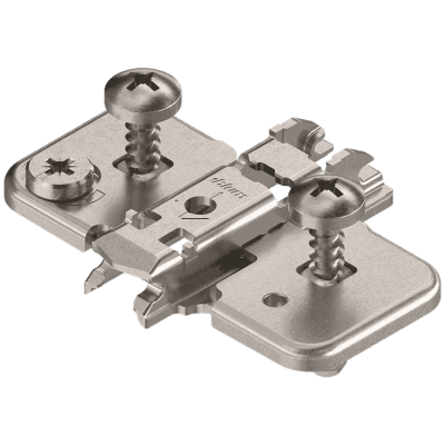 CLIP Base, en cruz, 0 mm, Acero, con tetón expansible EXPANDO, AA: excéntrica