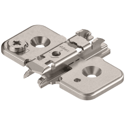 CLIP Base, en cruz, 0 mm, Acero, Tornillos, AA: excéntrica