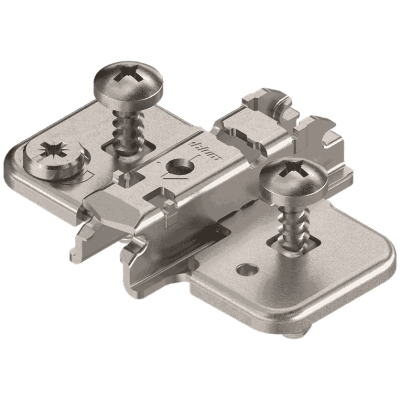 CLIP Base, en cruz, 3 mm, Acero, con tetón expansible EXPANDO, AA: excéntrica