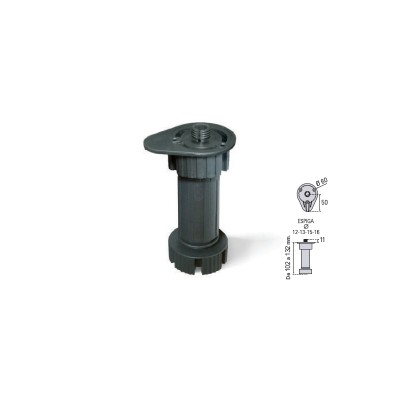 JUEGO 4 PATAS 100 (102-132MM) (con espiga de 13)