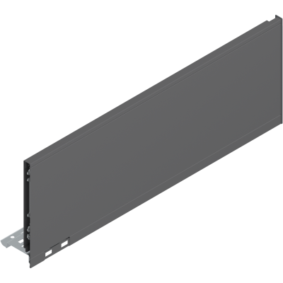 Perfil LEGRABOX, Altura C (177 mm), LN=500 mm, derecha, para LEGRABOX pure. Acabado gris orión mate