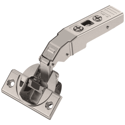Blumotion bisagra de áng. 45° III, Recubr. Total, Caz.: P. Atornillar. Color Niquel.