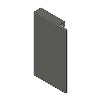 LEGRABOX Fijación frontal, montado con tornillo distanciador, para cajón interior, dra+izq, para LEGRABOX pure