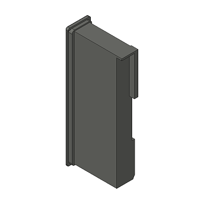 PZA DISTANCIADORA . LEGRABOX Fijación frontal, Altura C, para cacerolero interior con elemento de inserción, dra+izq