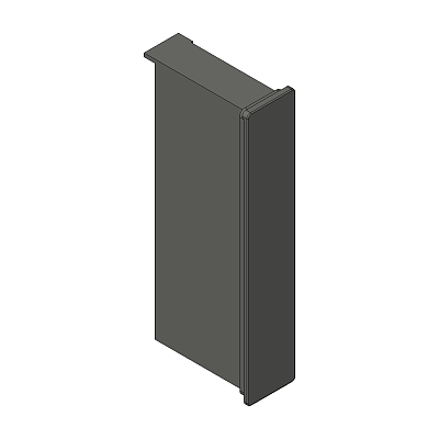 PZA DISTANCIADORA. LEGRABOX Fijación frontal, Altura C, para cacerolero interior con elemento de inserción, dra+izq
