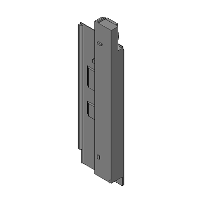 TAPA. LEGRABOX Fijación frontal, Altura C, para cacerolero interior con elemento de inserción, dra+izq