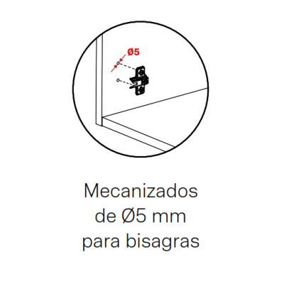 Módulo Blanco 16HD Alto 900x1000x330 | 2 baldas | Kpro componentes